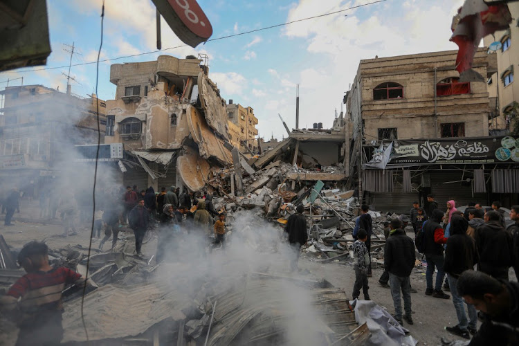 Destruction in Gaza. Picture: AHMAD HASABALLAH/GETTY IMAGES