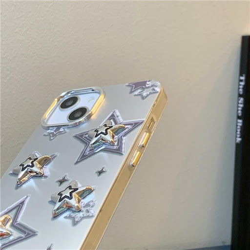 Title 4, Electroplated Three-dimensional Sweet Cool Star...