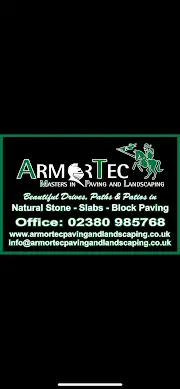 Armortec Paving and Landscaping Logo