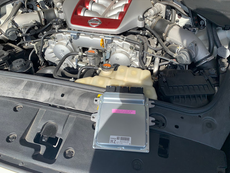 NISSAN GT-RのECM 324spV4・コンピュータチューニング・R35GT-R・アップライン・アップライン　ECM 324SP v4に関するカスタム事例の投稿画像1枚目