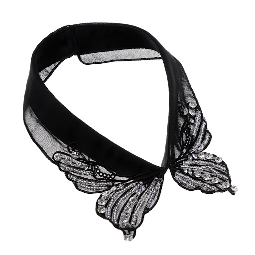 Title 56, New Ladies Retro Detachable Cotton Lace Fake Co...