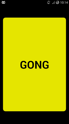 Gong With Widget