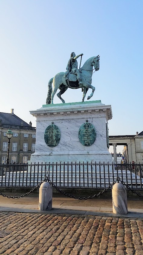 Amalienborg Palace in Copenhagen