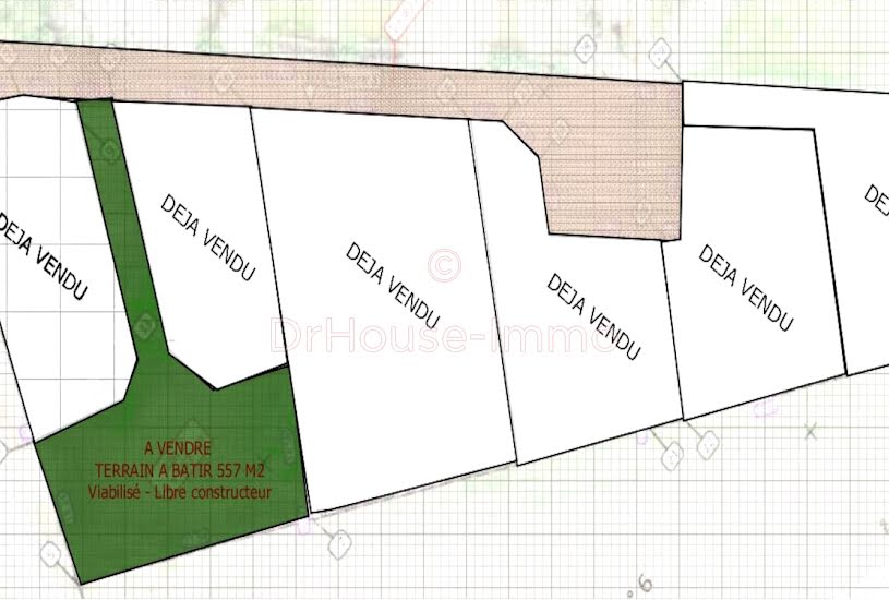  Vente Terrain agricole - 557m² à Mozé-sur-Louet (49610) 