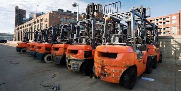 Rental Hyster Forklifts for Sale in South Lawn TX by Southeast Forklifts of Houston (281) 393-7202 - 2001 Harlo HC5600 4X4 Forklift For Sale