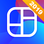 Cover Image of Télécharger Collage Maker - Photo Edit, Pic Grid, Square Blur  APK