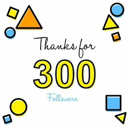 ホォロワー300人ありがとう!!