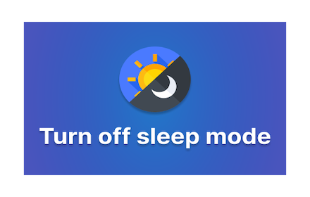 Turn off sleep mode small promo image