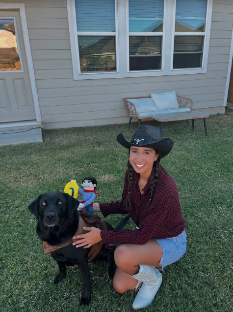 A JDM employee in their cowpoke costume.