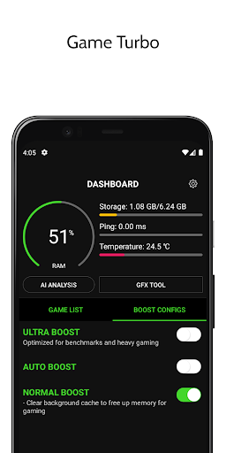 Screenshot Game Booster 4x Faster Pro