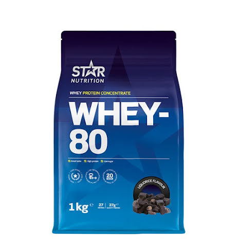 Star Nutrition Whey 80 1kg - Liquorice