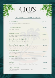 Coco's Bar & Kitchen menu 8