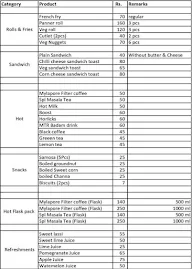 Mylapore Filter Coffee menu 1