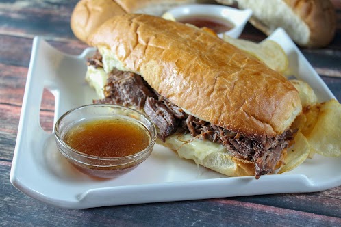 Instant Pot French Dip Sandwiches