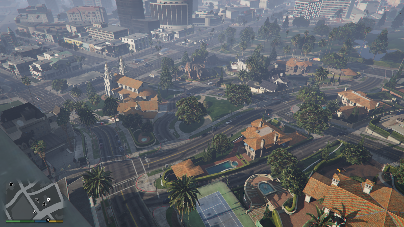 Where is Los Santos located in GTA 5?