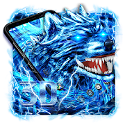 3D Ice Wolf Theme 1.1.33 Icon