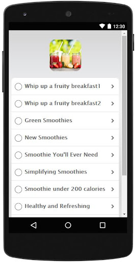 Smoothie recipes