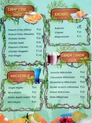 Shawarma Forest menu 