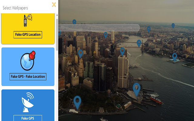 Fake GPS for PC & Windows - New Background