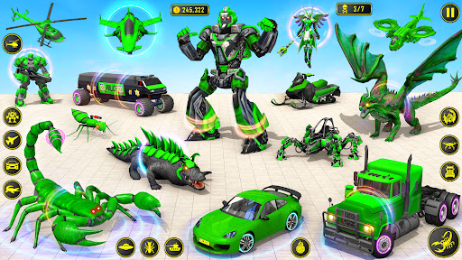 Screenshot Scorpion Robot Car: Robot Game