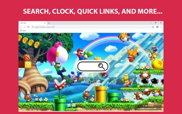 Super Mario Full HD New Tab