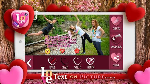 Love Text on Picture Editor