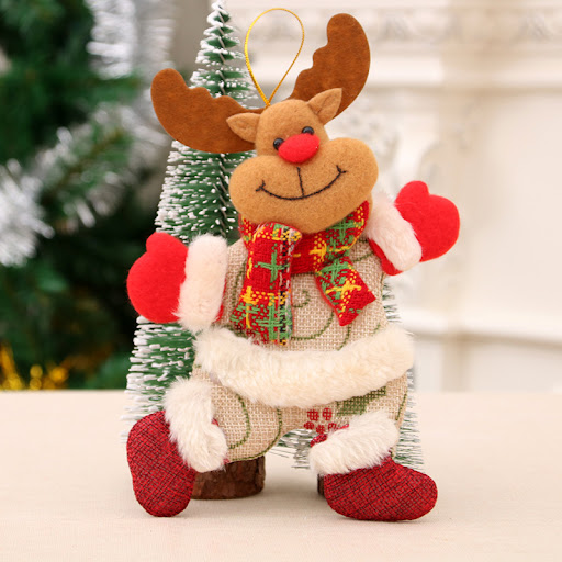 Title 4, Dancing cloth puppet pendant An adorable and fu...