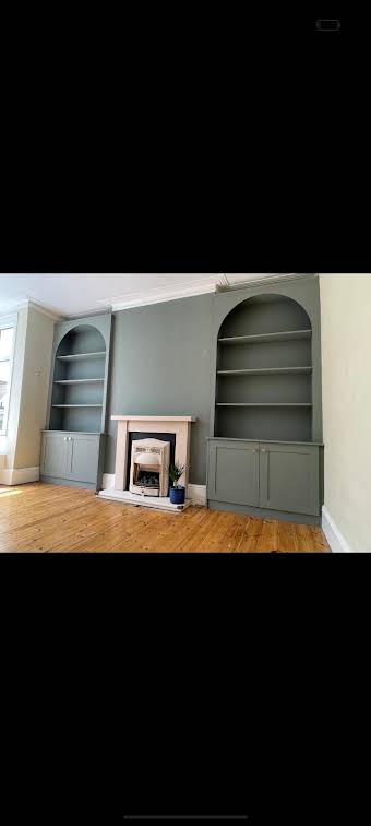 arched bookcase units album cover