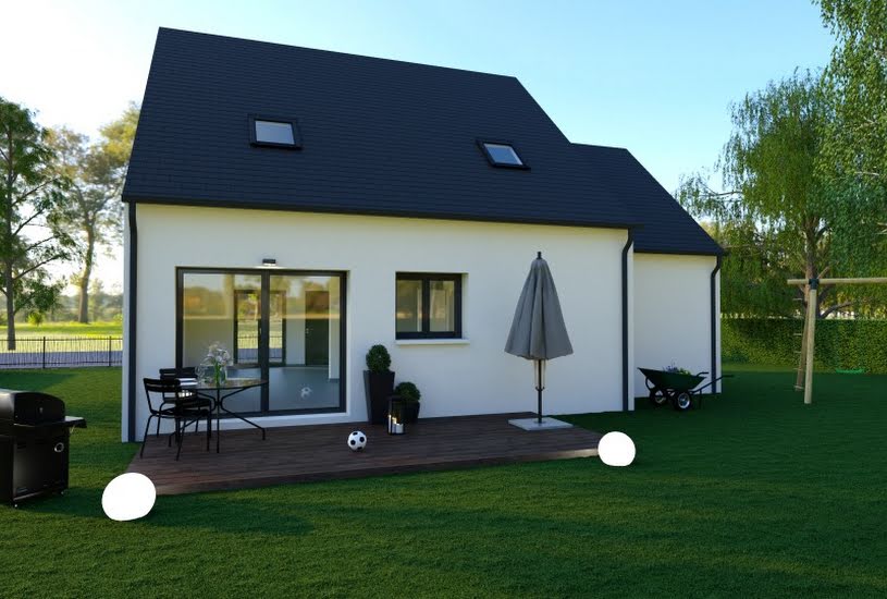  Vente Terrain + Maison - Terrain : 1 644m² - Maison : 80m² à Sonzay (37360) 