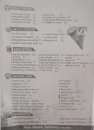 Lassi Ghar menu 2