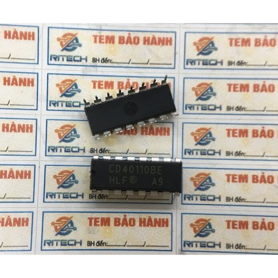 Combo 5 Con Cd40110Be, Cd40110 Ic Số Dip 16