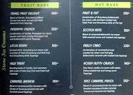 Gatox Natural Ice Cream menu 4