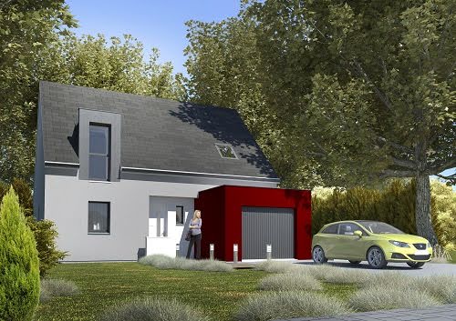 Vente maison neuve 5 pièces 99.99 m² à Rang-du-Fliers (62180), 266 373 €