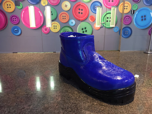 Giant Blue Shoe
