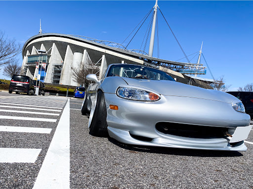 ロードスター Nd5rcの愛車紹介 コラボ 豊田スタジアム オープンカーのある生活 天気 最高に関するカスタム メンテナンスの投稿画像 車のカスタム情報はcartune