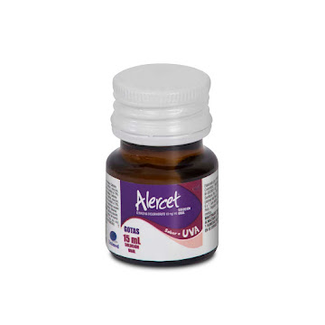 Alercet Uva Cetrizina 10 mg Procaps Gotas Frasco x 15 ml  