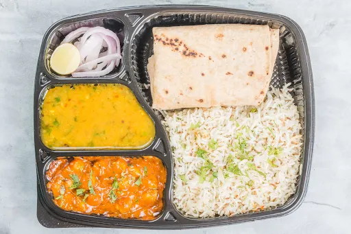 Punjabi Chole Masala Meal Thali