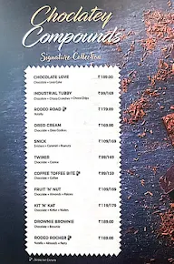 Cream Chemistry menu 7