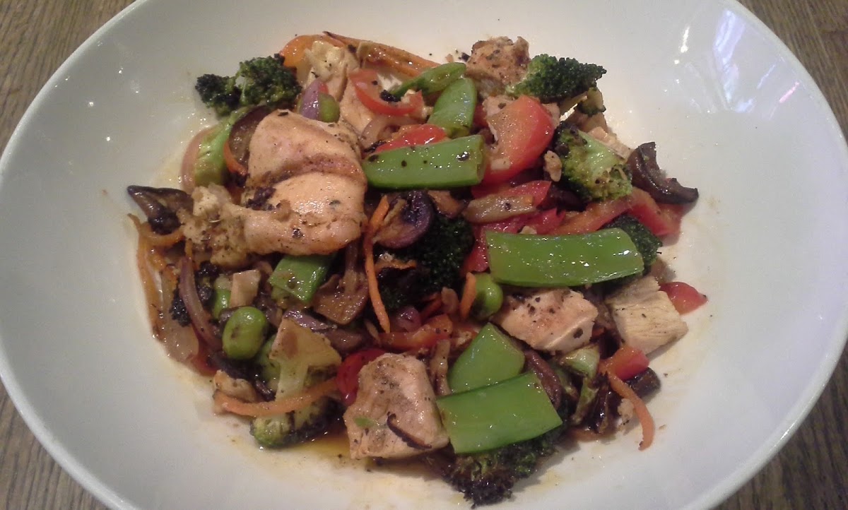 chicken stir-fry