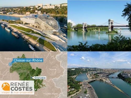 Vente viager 4 pièces 110 m² à Chasse-sur-Rhône (38670), 65 200 €