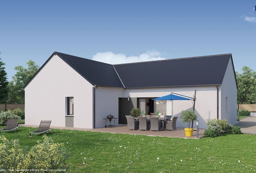  Vente Terrain + Maison - Terrain : 520m² - Maison : 109m² à Sainte-Reine-de-Bretagne (44160) 