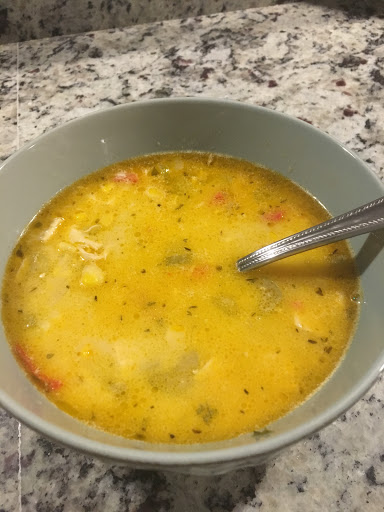 Easy Chicken Corn Chowder 