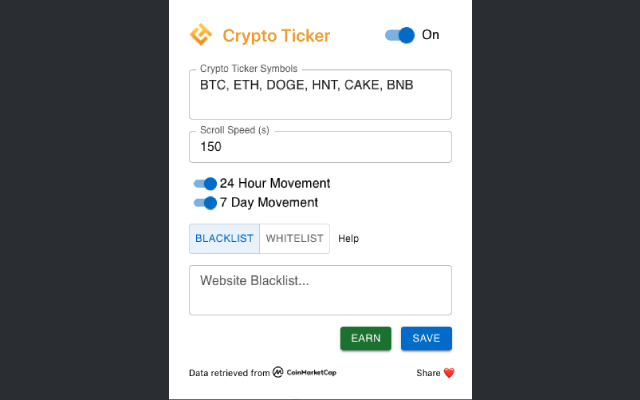 Crypto Ticker Preview image 5