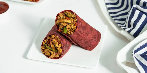 Beetroot Chicken Wrap