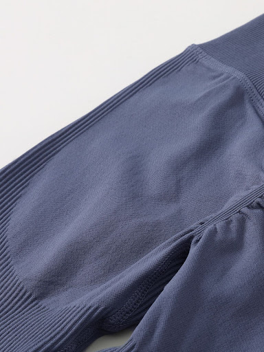 Title 1, Ribbed Peach Hip Seamless Yoga Pants High Waist...
