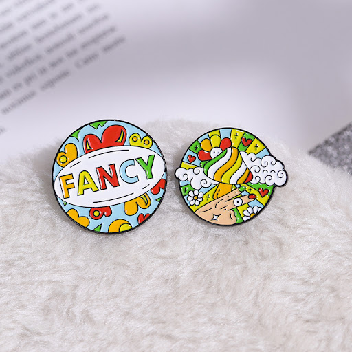 Title 8, Cartoon Round Secret Garden Cute Mushroom Flowe...