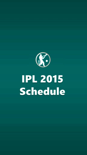 Schedule for IPL 2015 Season 8