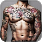 Men Tattoo Salon Photo Editor 1.8 Icon