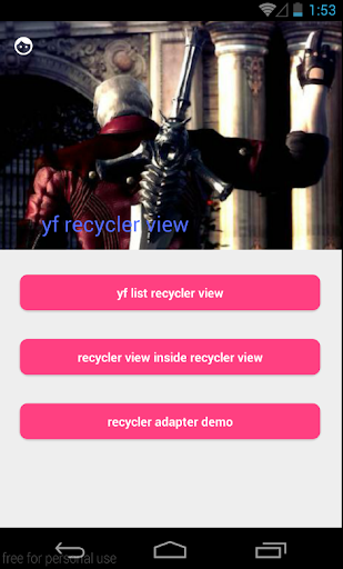 Yf Recycler ListView