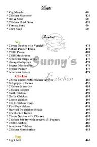 Sunny's Kitchen menu 4